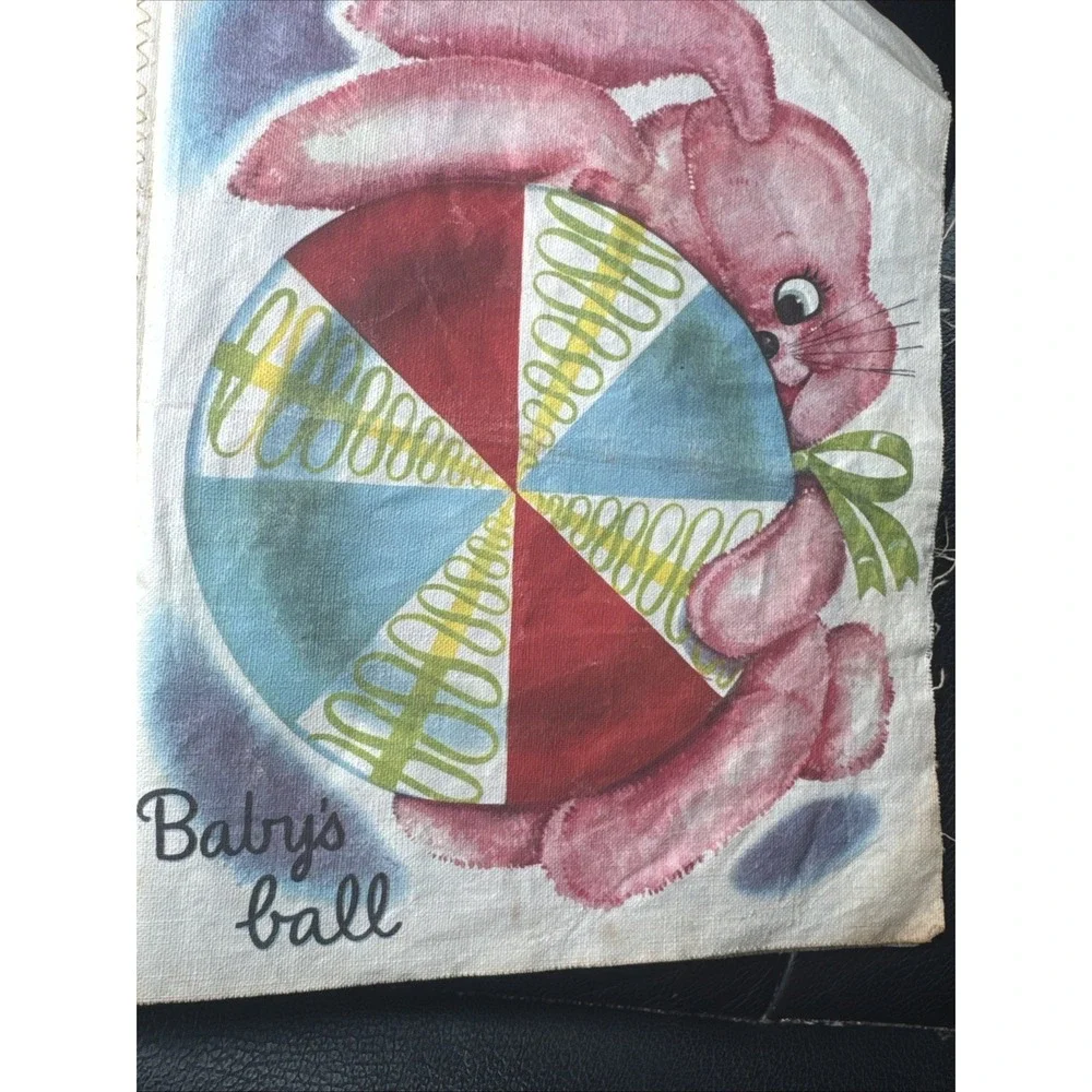 A Real Cloth Book - BABY - 1955 - Whitman publishing Company Scarce Cloth Book